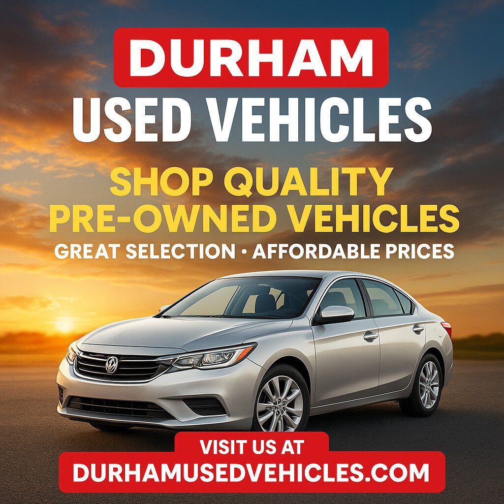 20250516 1850 durham vehicles ad simple compose 01jvckyt3pfvzrtd4mqktf8a4h (1)